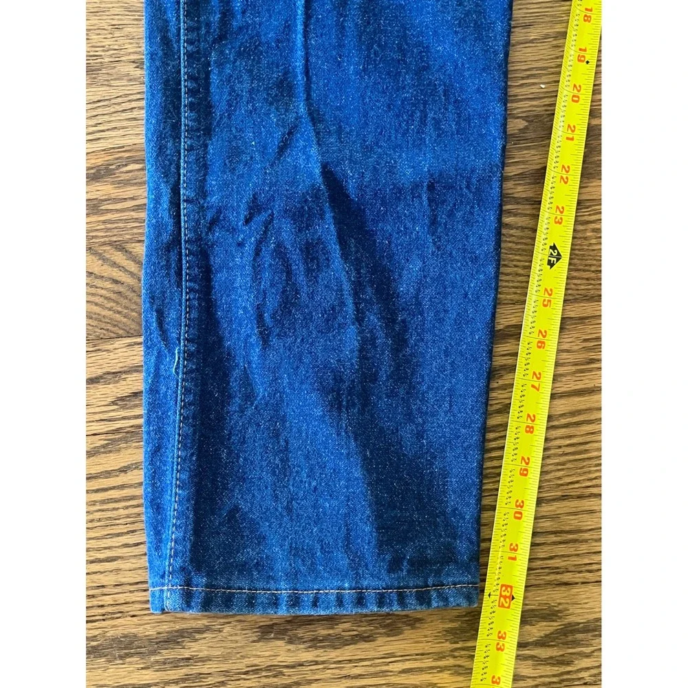 Vintage Wrangler 13MWZ Cowboy Cut Jeans Mens 38x33 Made in USA Indigo Denim